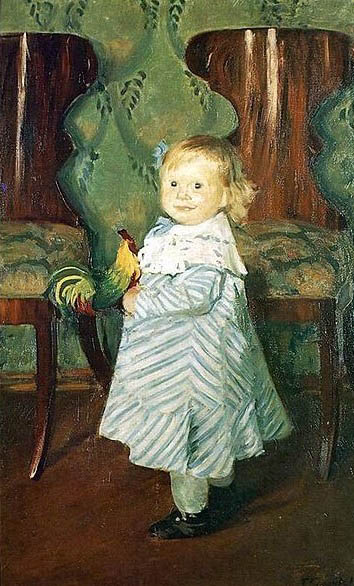 Boris Kustodiev The Artist's Daughter, Irina